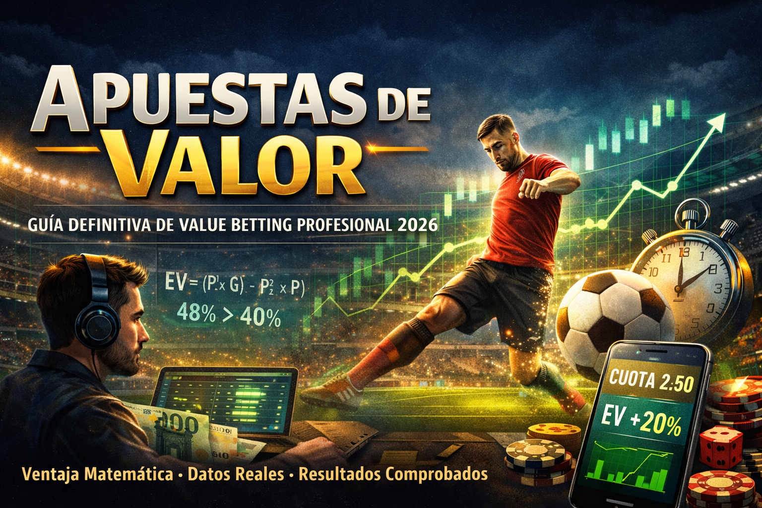 Apuestas de Valor - Value Betting profesional con ventaja matemática real